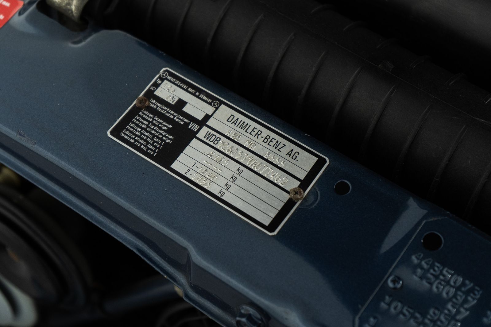 1984 Mercedes-Benz 500-Class 500 SEL — foto completa 20 de 58