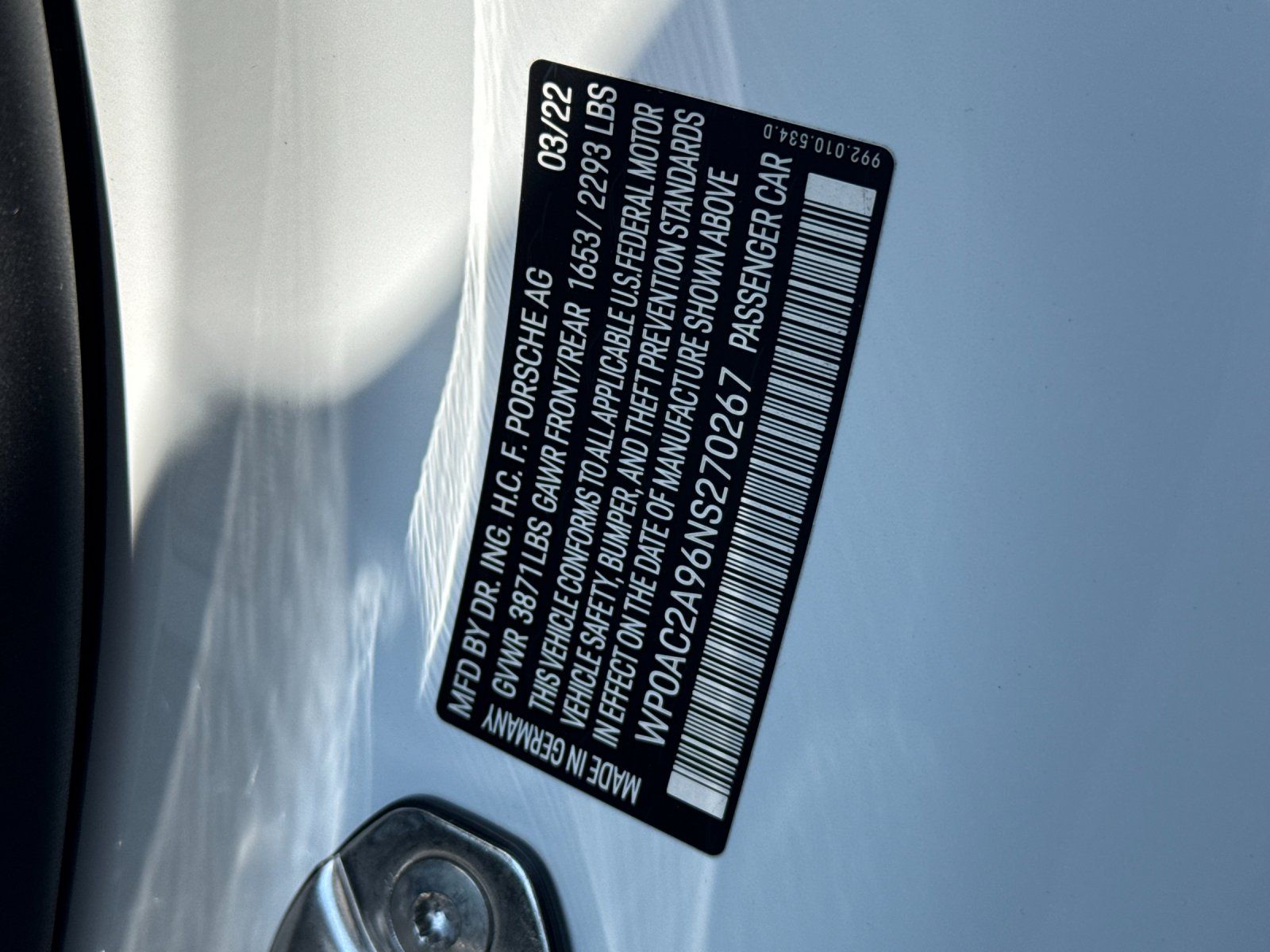2022 Porsche 911 GT3 — full photo 28 of 28