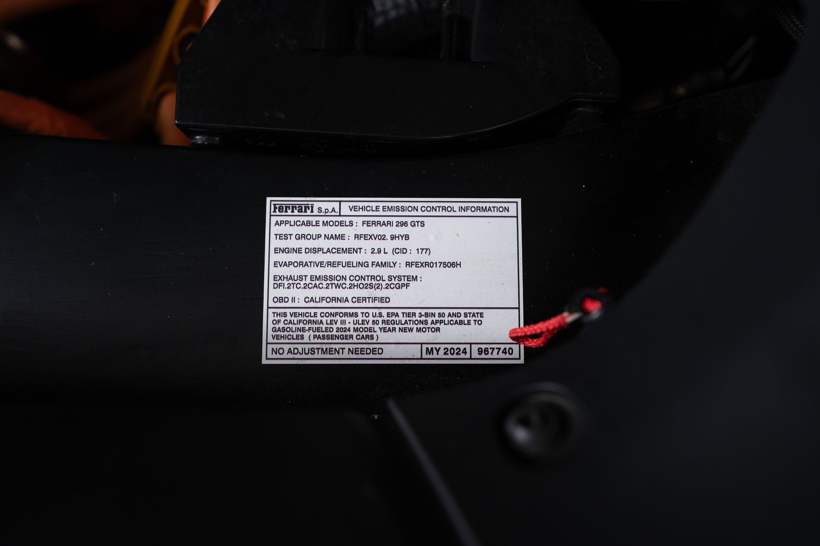 2024 Ferrari 296 GTS — full photo 23 of 45