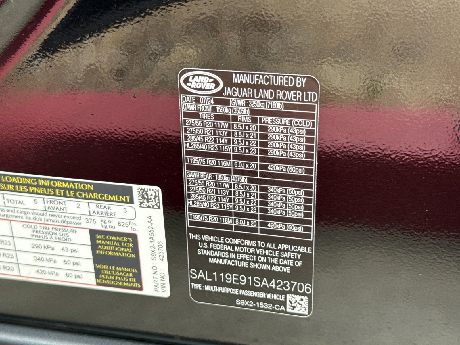 2025 Land Rover Range Rover Sport Autobiography — foto completa 29 de 29