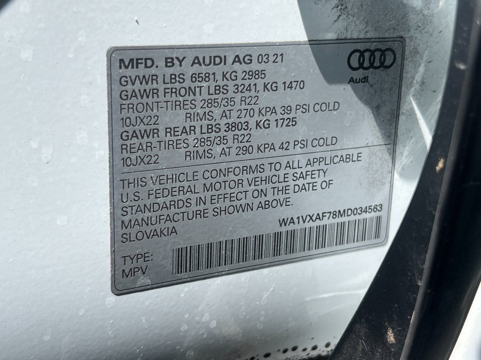 2021 Audi Q7 55 Prestige — full photo 30 of 30