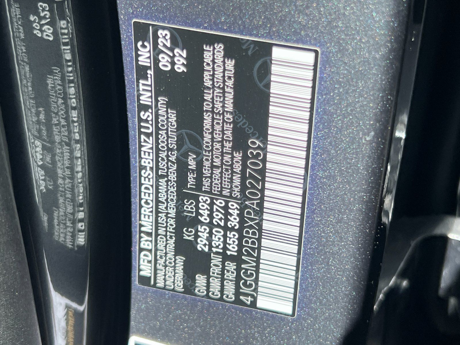 2023 Mercedes-Benz EQE 350+ SUV — foto completa 29 de 29
