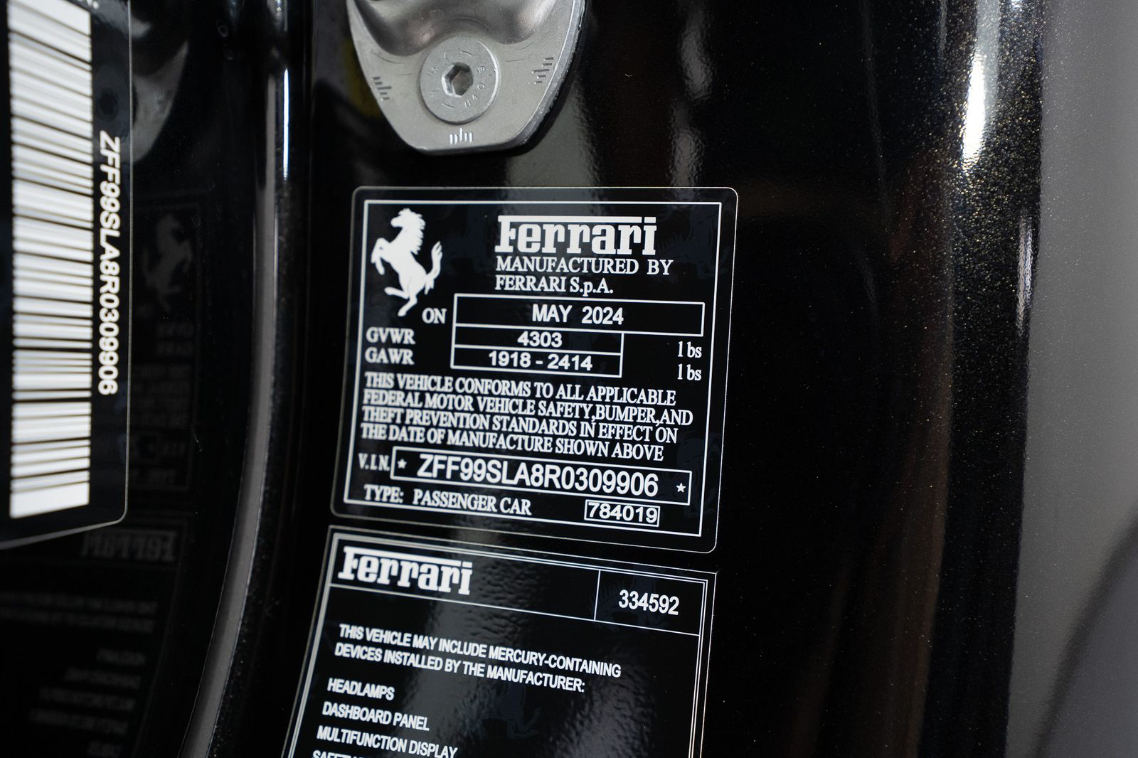 2024 Ferrari 296 GTB — foto completa 20 de 41