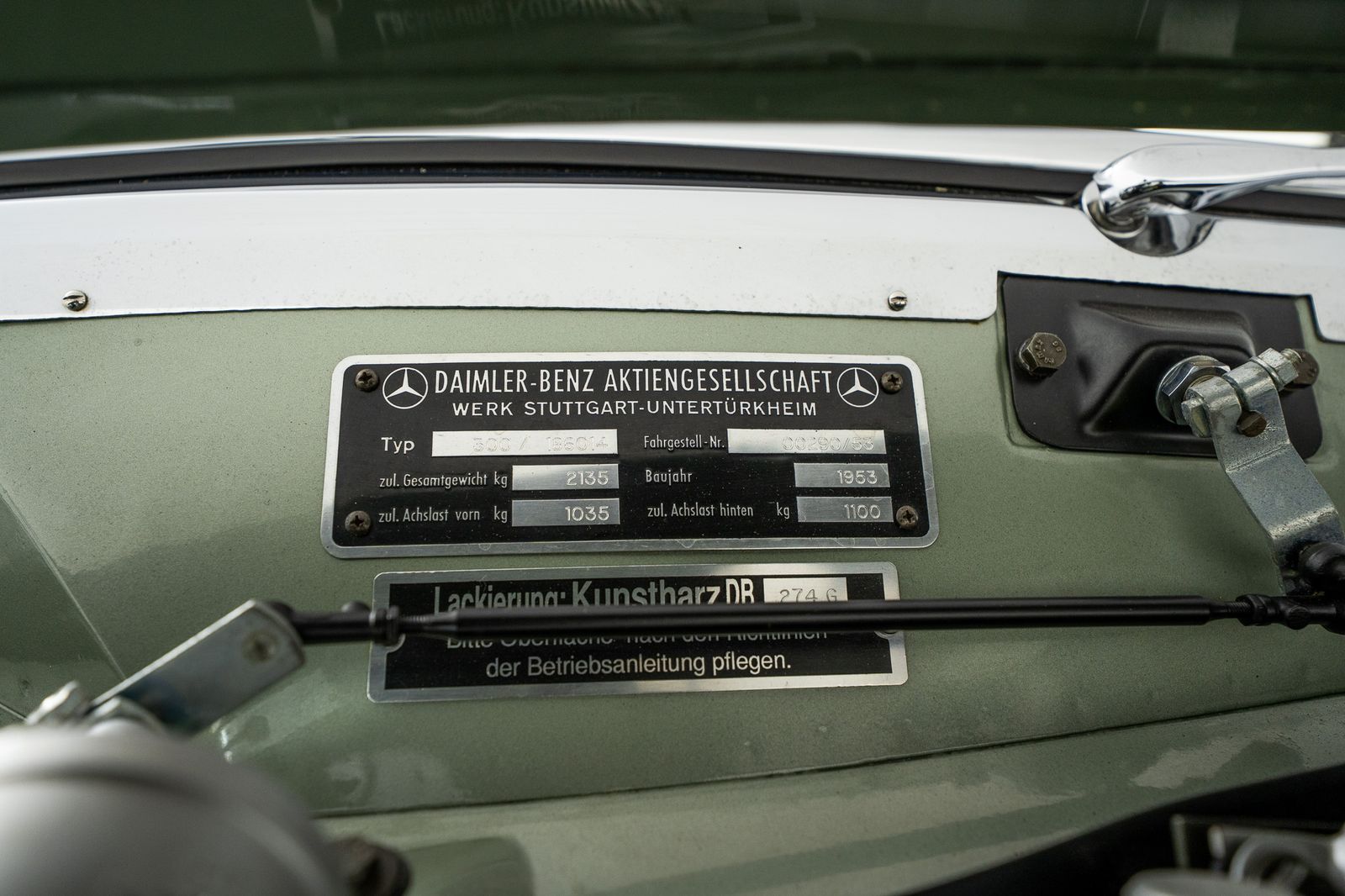 1953 Mercedes-Benz 300-Class — full photo 76 of 100