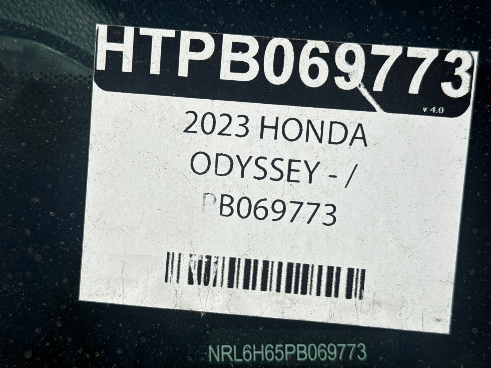 2023 Honda Odyssey EX-L — foto completa 3 de 3