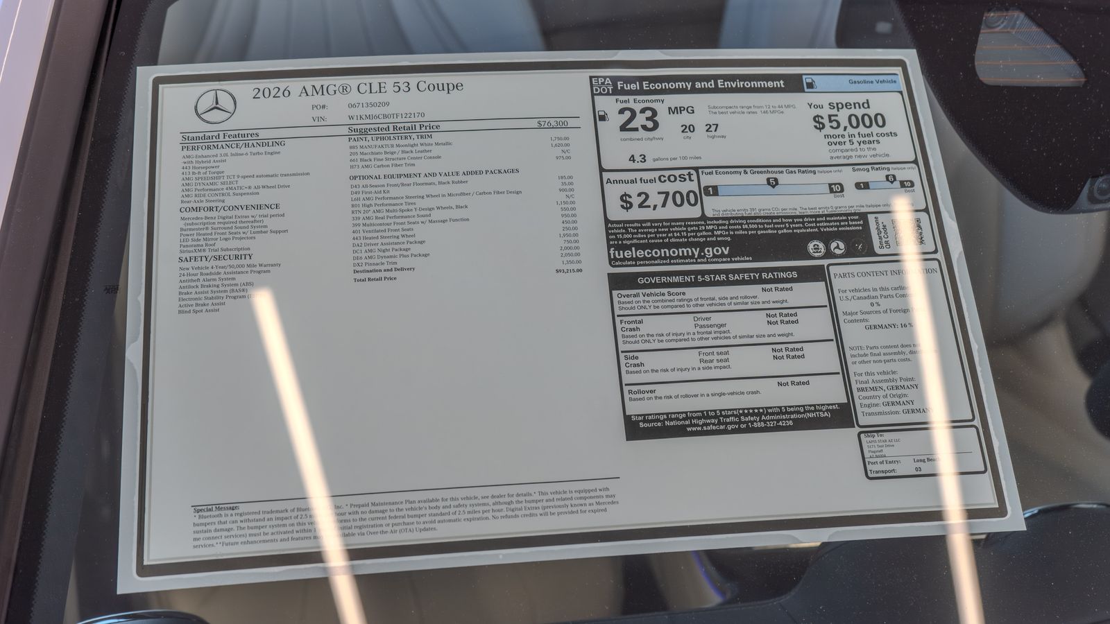 2026 Mercedes-Benz CLE CLE 53 AMG® — full photo 36 of 36