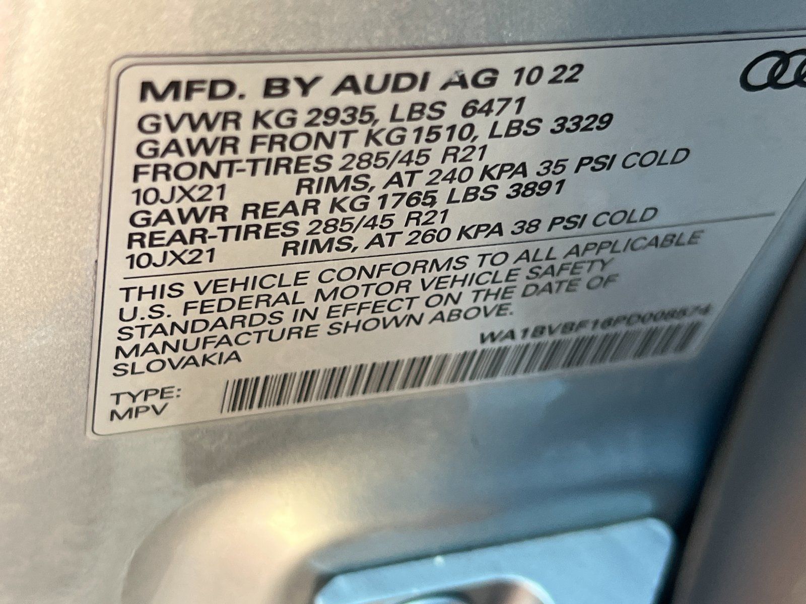 2023 Audi Q8 55 Premium Plus — full photo 29 of 29