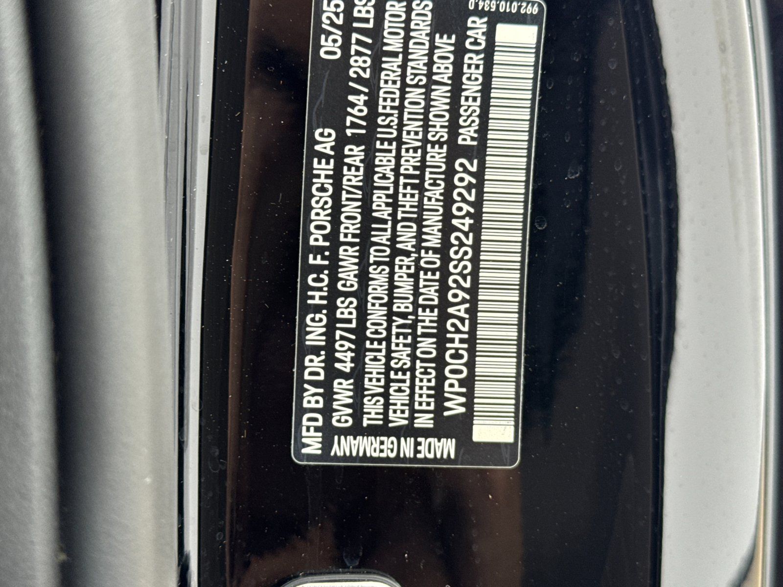 2025 Porsche 911 Carrera S — full photo 28 of 29
