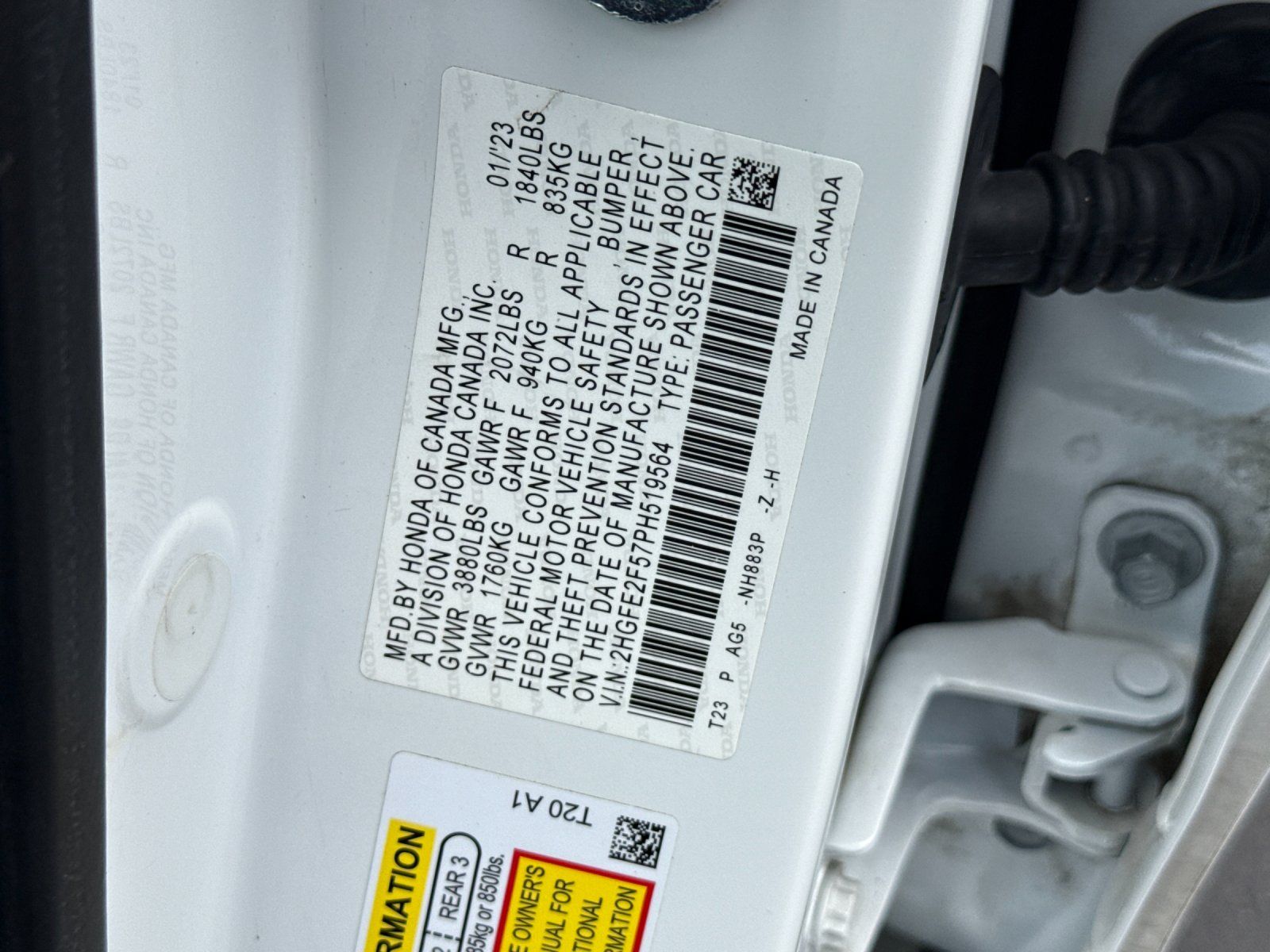 2023 Honda Civic Sport — full photo 27 of 27