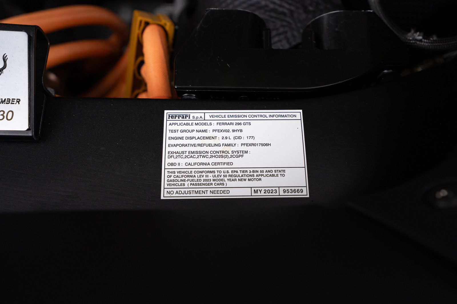 2023 Ferrari 296 GTS — full photo 48 of 51