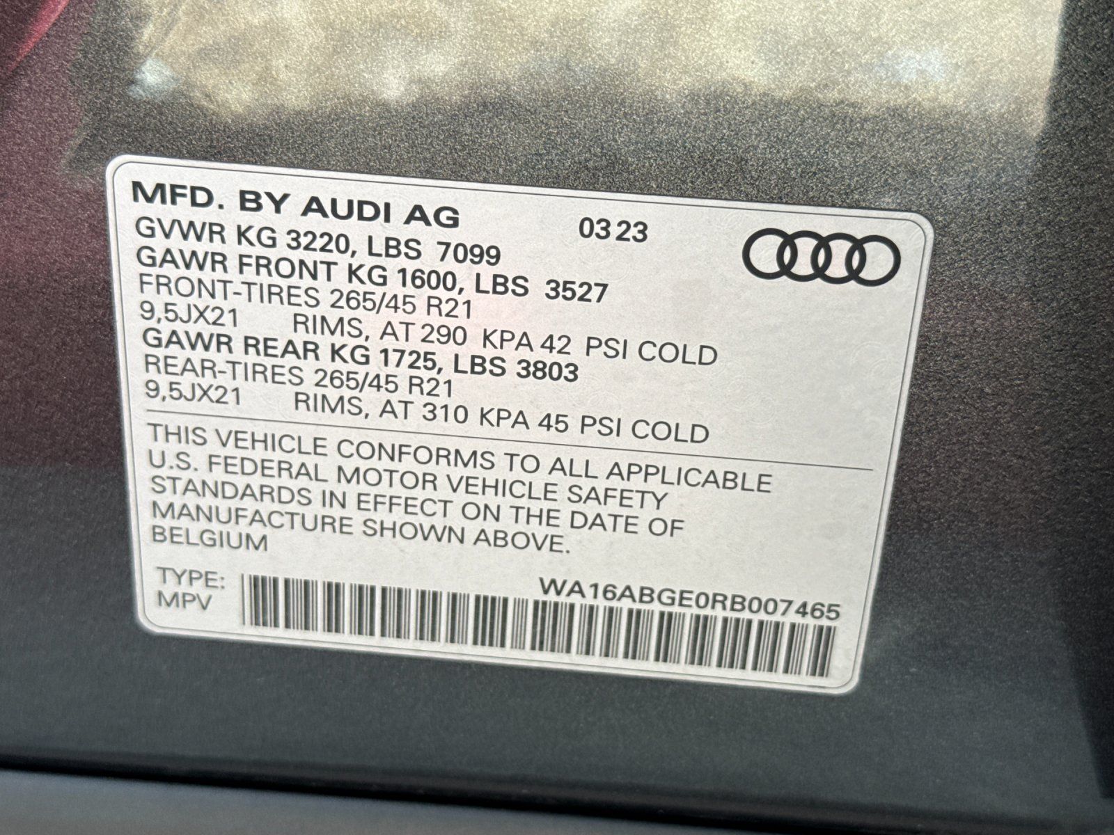 2024 Audi Q8 e-tron Prestige — full photo 29 of 29