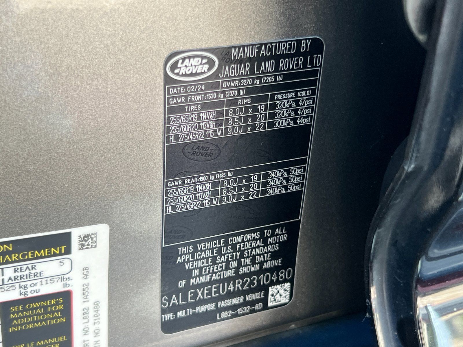 2024 Land Rover Defender 110 X — full photo 29 of 29