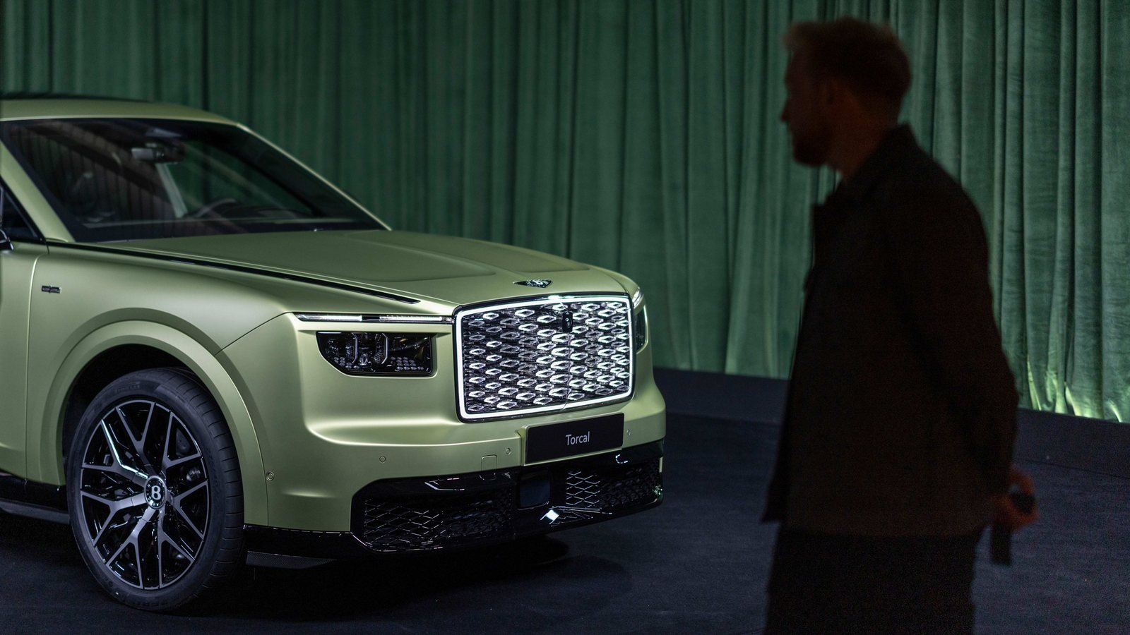 The new Bentley Torcal EV at its launch